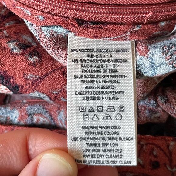 Free People Some Like It Hot Jumpsuit in Rust Combo - Picture 8 of 15